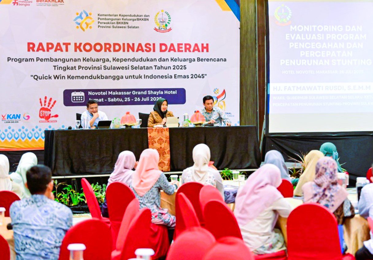 Wagub Sulsel Tegaskan Penurunan Stunting Tanggung Jawab Bersama