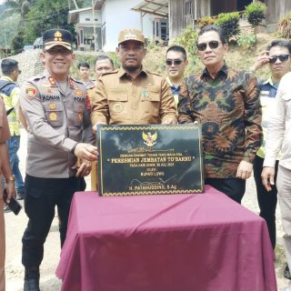 PT Masmindo Serahkan Dua Jembatan, Wujud Nyata Sinergi Dunia Usaha dan Pemda dalam Pembangunan Infrastruktur
