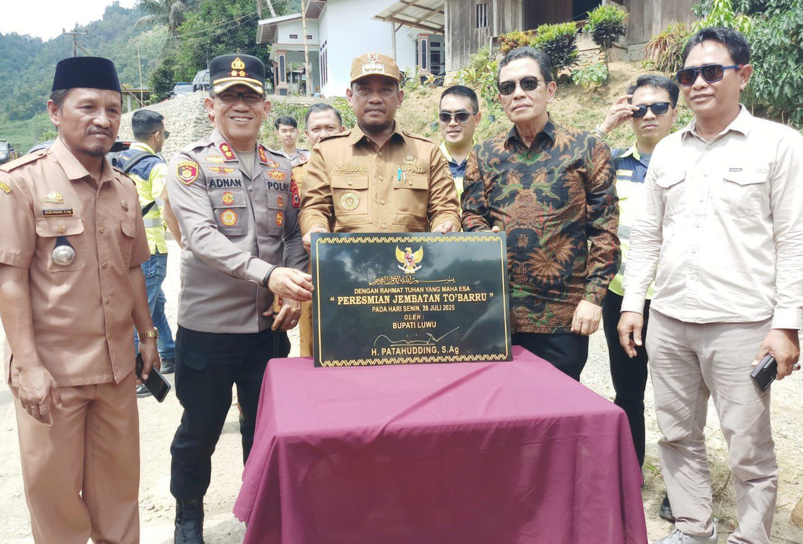 PT Masmindo Serahkan Dua Jembatan, Wujud Nyata Sinergi Dunia Usaha dan Pemda dalam Pembangunan Infrastruktur