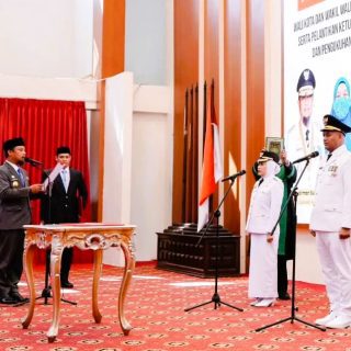Naili-Ome Resmi Nahkodai Palopo, Gubernur Sulsel Ajak Semua Pihak Bersatu