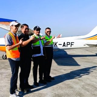 Kadis Perhubungan Sulsel Tinjau Bandara Arung Palakka dan Potensi Waterbase di Bone