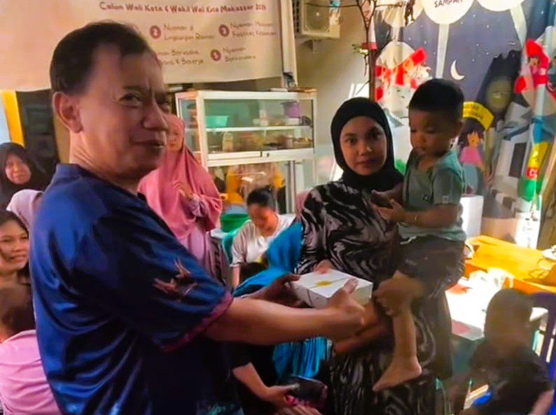 UPT KB Bontoala Terus Berbagi Kebaikan Lewat Gerakan WATTUNNAMI