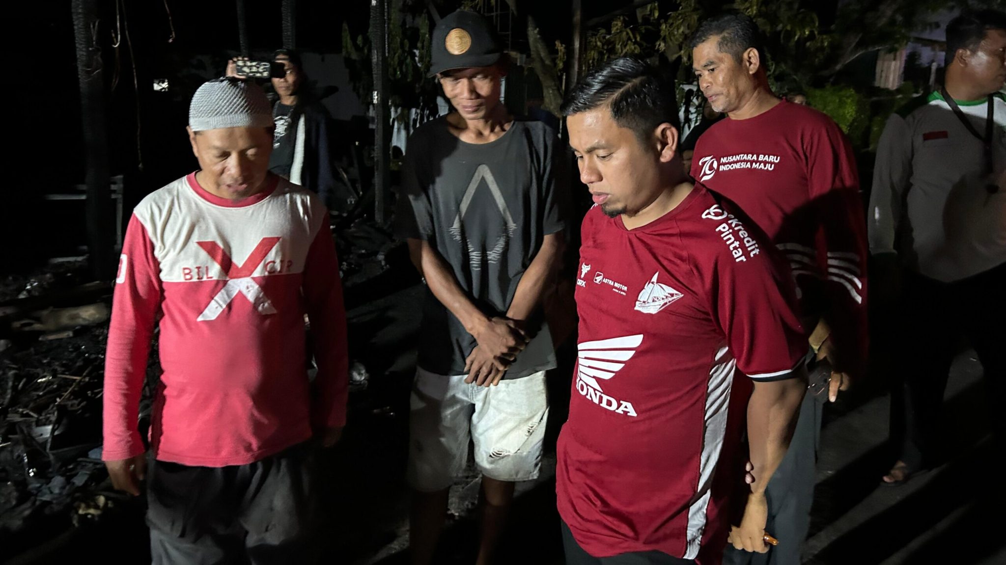 TSM Kunjungi Korban Bencana Kebakaran di Parepare