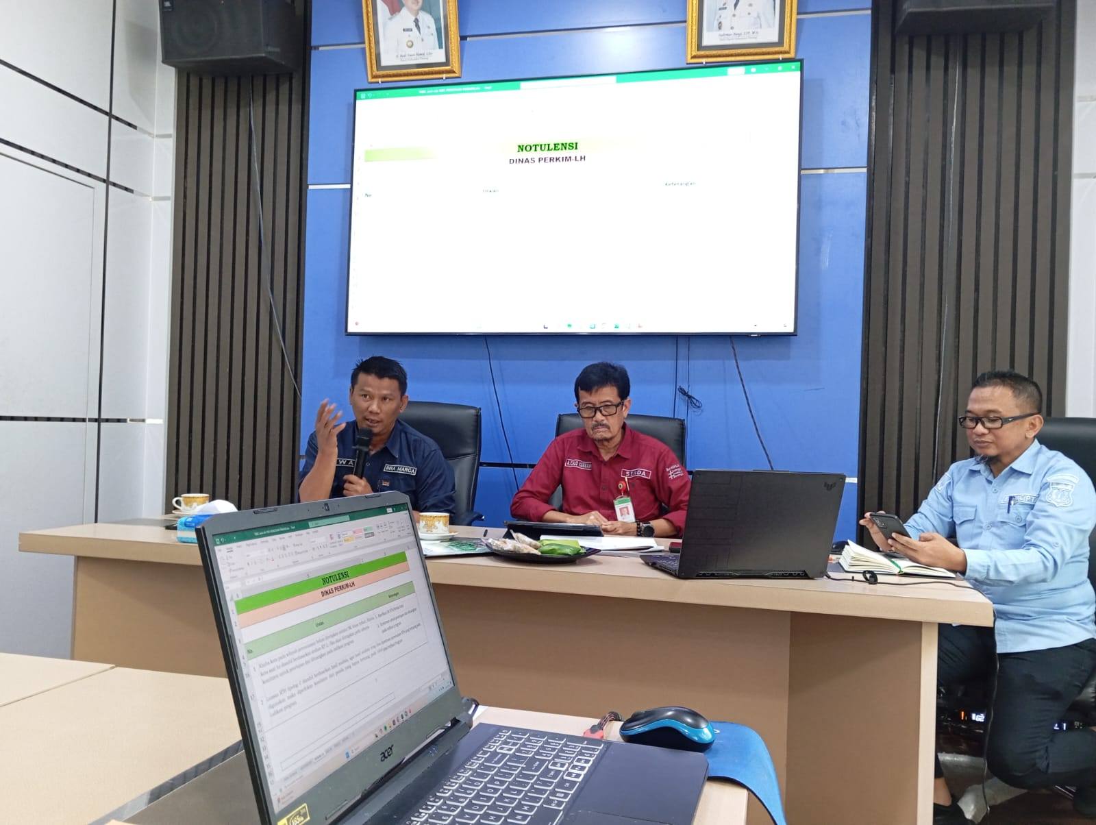 Sekda Pinrang Pimpin Rapat Pemenuhan Data Revisi RDTR Kawasan Perkotaan Pinrang