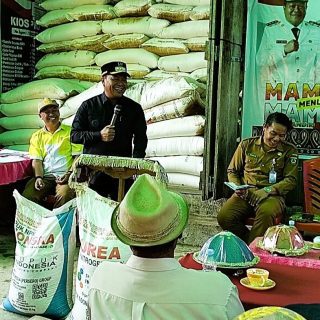 Welem-Sudirman Realisasikan Program Prioritas, Pupuk Gratis  Mulai Disalurkan ke Petani