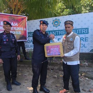 HUT Pelopor, Batalyon B Pelopor Satuan Brimob Polda Sulsel Gelar Jumat Berkah di Panti Asuhan