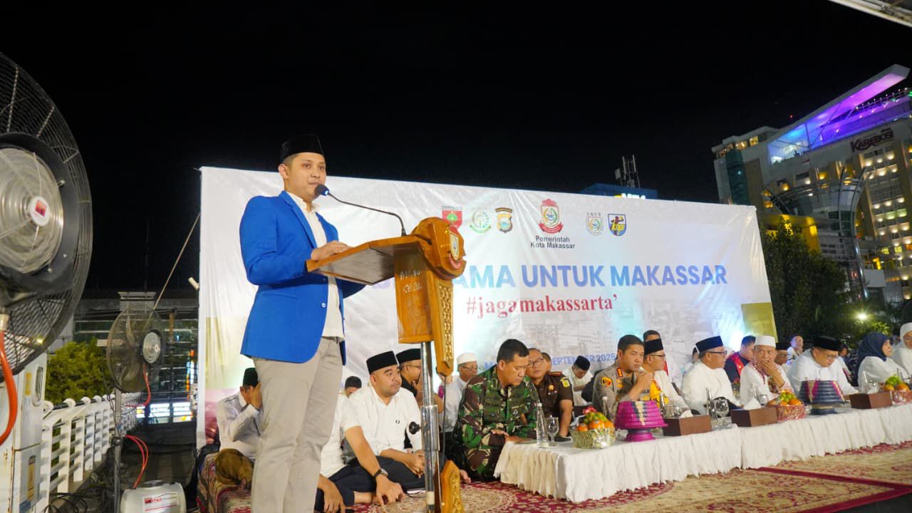 KNPI Kota Makassar Gelar Doa Bersama untuk Kota Makassar: #JagaMakassarTa’