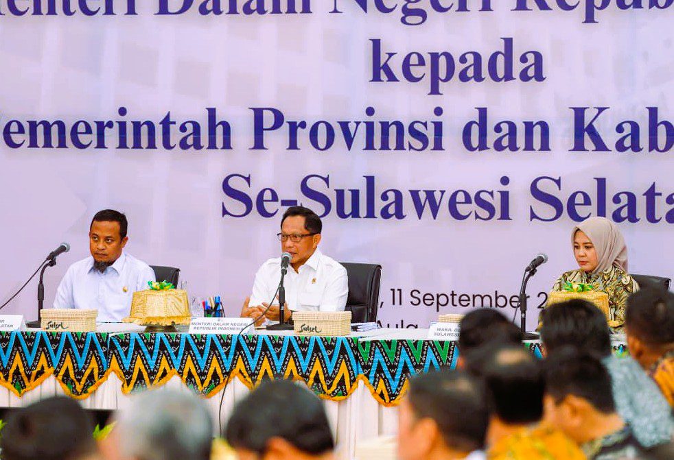 Gubernur Sulsel Sambut Mendagri Tito, Tekankan Sinergi Jaga Stabilitas Daerah
