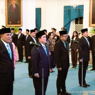 Presiden Prabowo Lakukan Reshuffle Ketiga Kabinet Merah Putih, Erick Thohir Menpora Baru