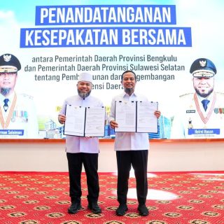 Gubernur Bengkulu Puji Sulsel Jadi Percontohan Pembangunan Pro Rakyat