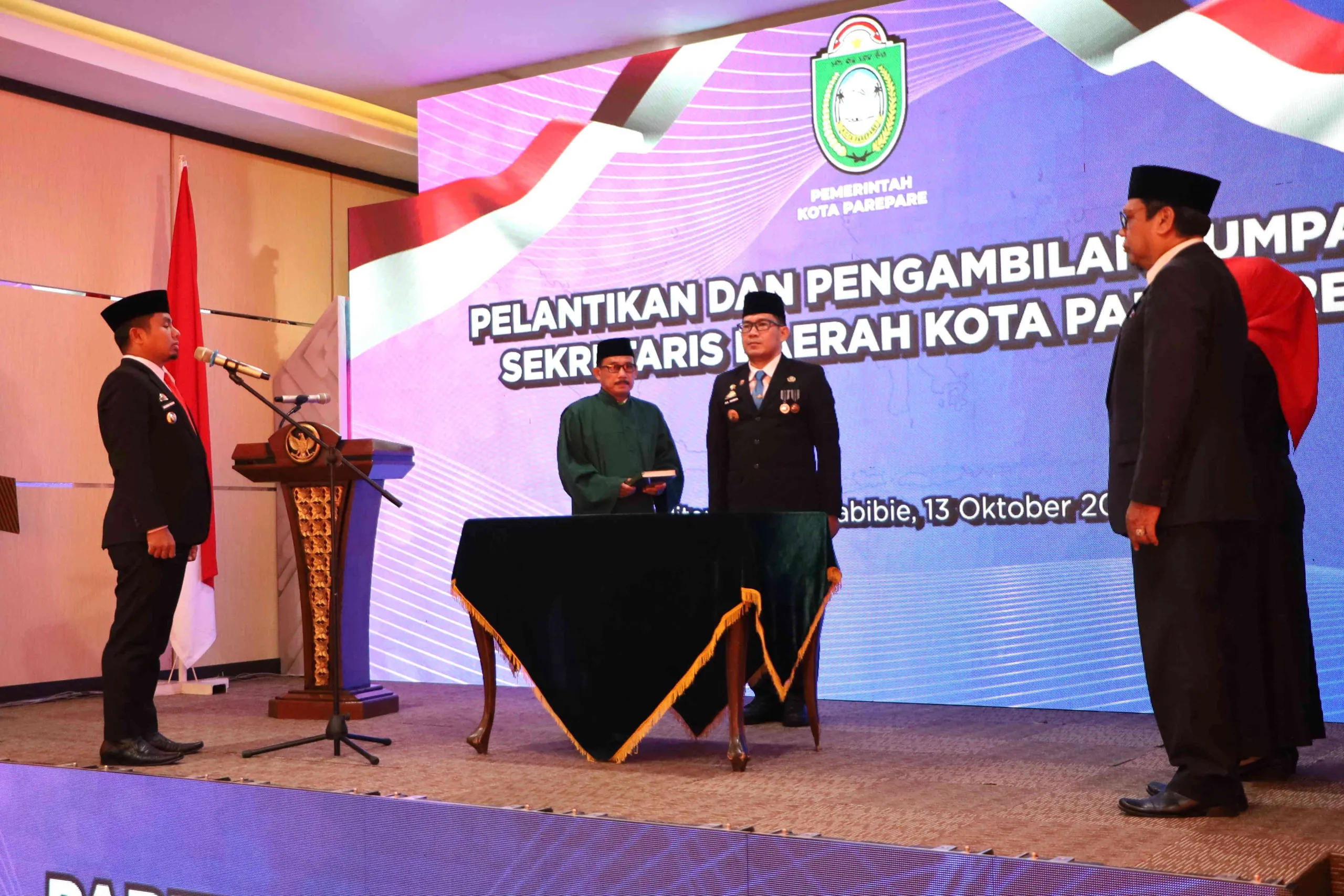 Amarun Agung Hamka Resmi Jabat Sekda Parepare, Tasming Hamid: Jabatan Ini Amanah dan Sentral