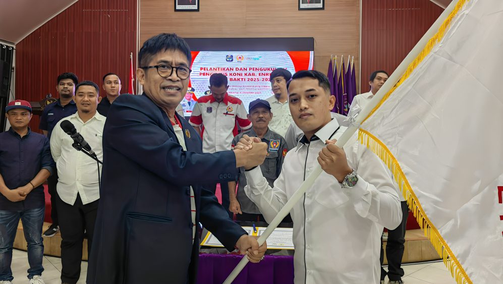 Pengurus KONI Enrekang Periode 2025–2029 Resmi Dilantik