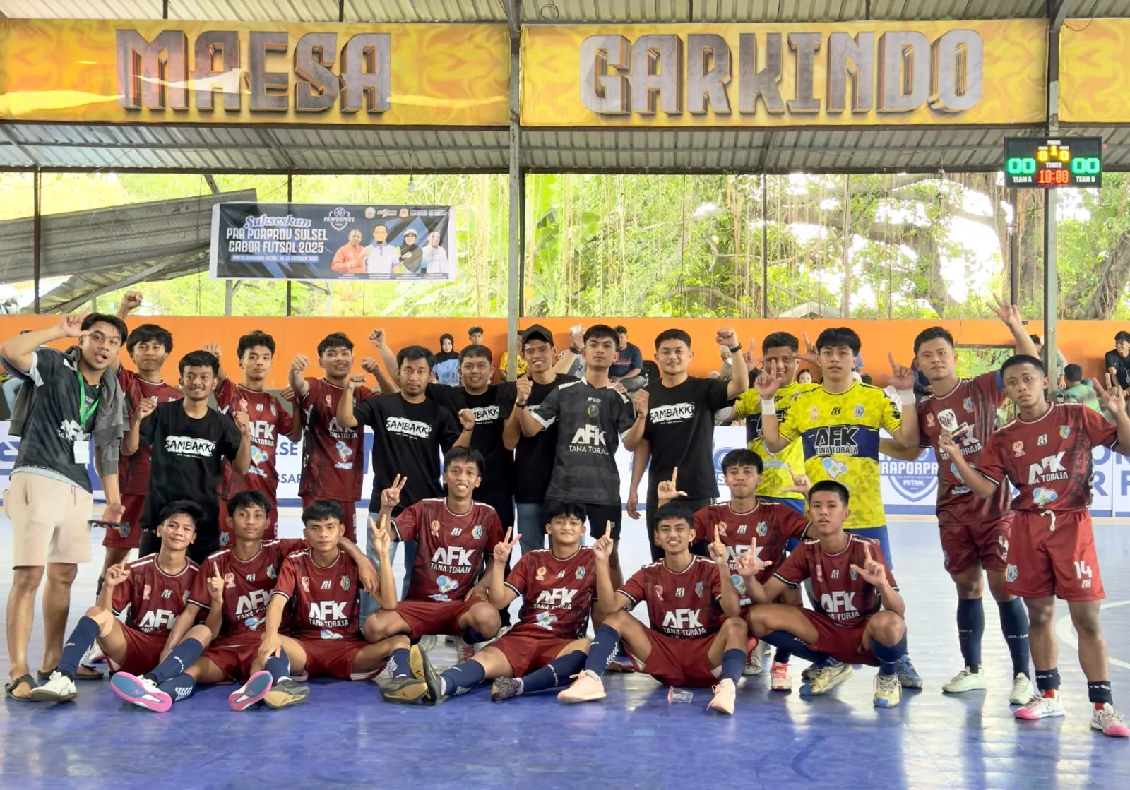 Tahan Imbang Bantaeng, AFK Tana Toraja Pastikan Tiket ke Porprov Sulsel 1 Tahan Imbang Bantaeng, AFK Tana Toraja Pastikan Tiket ke Porprov Sulsel