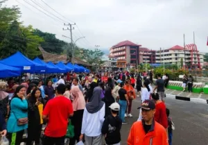 CFD Perdana di Tana Toraja Sukses Semarakkan Pagi dan Dongkrak Ekonomi Lokal