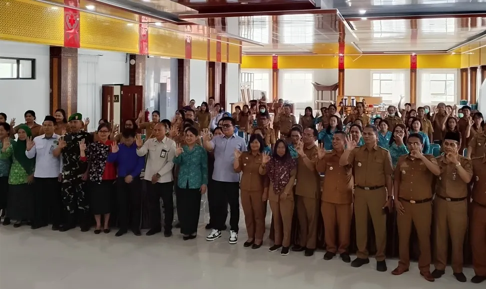 Pemkab Tana Toraja Gelar Pertemuan Koordinasi dan Evaluasi Penanggulangan TB dan HIV/AIDS