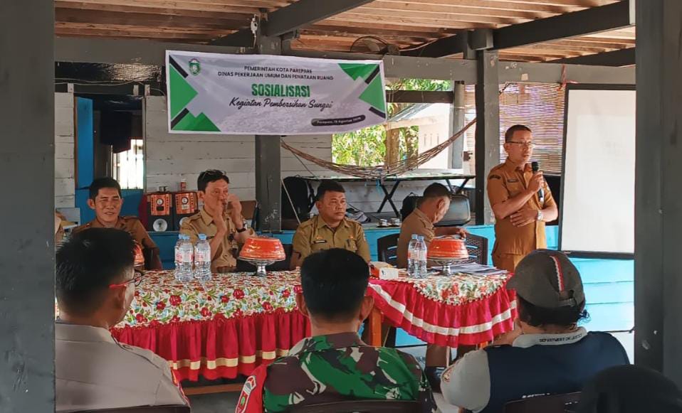 Upaya Realisasi Program Unggulan Parepare Bebas Banjir, Dinas PUPR Sosialisasi Pembersihan Sungai 1 Upaya Realisasi Program Unggulan Parepare Bebas Banjir, Dinas PUPR Sosialisasi Pembersihan Sungai