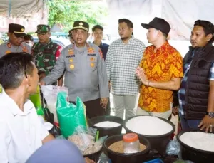 Cegah Kenaikan, Bupati dan Forkopimda Pantau Harga Beras di Pasar Sentral Enrekang