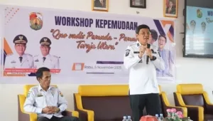 Buka Workshop Kepemudaan, Frederik Tegaskan Pemuda Harus Jadi Prioritas Pembangunan Daerah