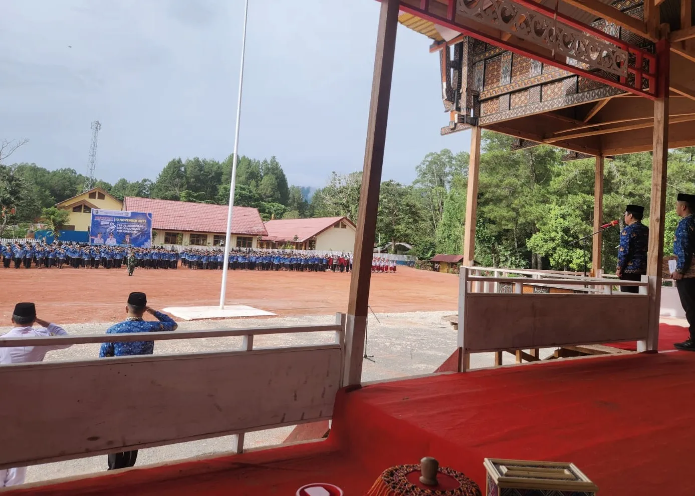 Bupati Zadrak Ajak Masyarakat Tana Toraja Hidupkan Kembali Semangat Kepahlawanan