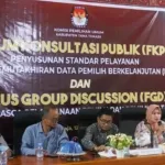 Gelar FKP, KPU Tana Toraja Bahas Standar Layanan Pemutakhiran Data Pemilih