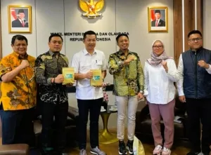 Bupati Enrekang Audiensi dengan Wamenpora Bahas Penguatan Program Pemuda dan Olahraga