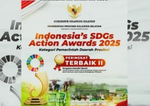 Prestasi Sulsel: Program Mandiri Benih Diganjar SDGs Action Awards 2025