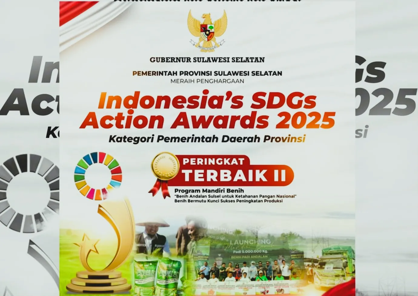 Prestasi Sulsel: Program Mandiri Benih Diganjar SDGs Action Awards 2025 1 Prestasi Sulsel: Program Mandiri Benih Diganjar SDGs Action Awards 2025