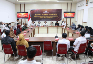 KPU Kota Parepare Gelar Rapat Pleno Rekapitulasi Daftar Pemilih Berkelanjutan Triwulan IV Tahun 2025