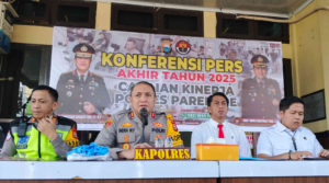 Polres Parepare Ungkap 63 Kilogram Narkotika Sepanjang 2025