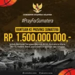 Gubernur Sulsel Salurkan Rp1,5 Miliar Bantuan Tanggap Darurat untuk Korban Bencana di Sumatera