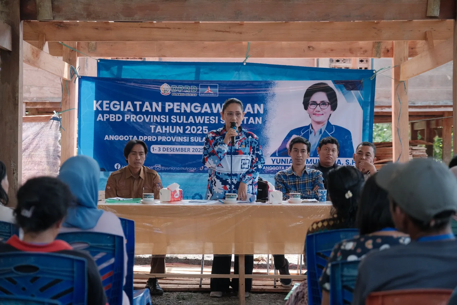 Yuniana Mulyana Lakukan Pengawasan APBD 2025, Serap Aspirasi Petani di Dua Titik di Gandasil