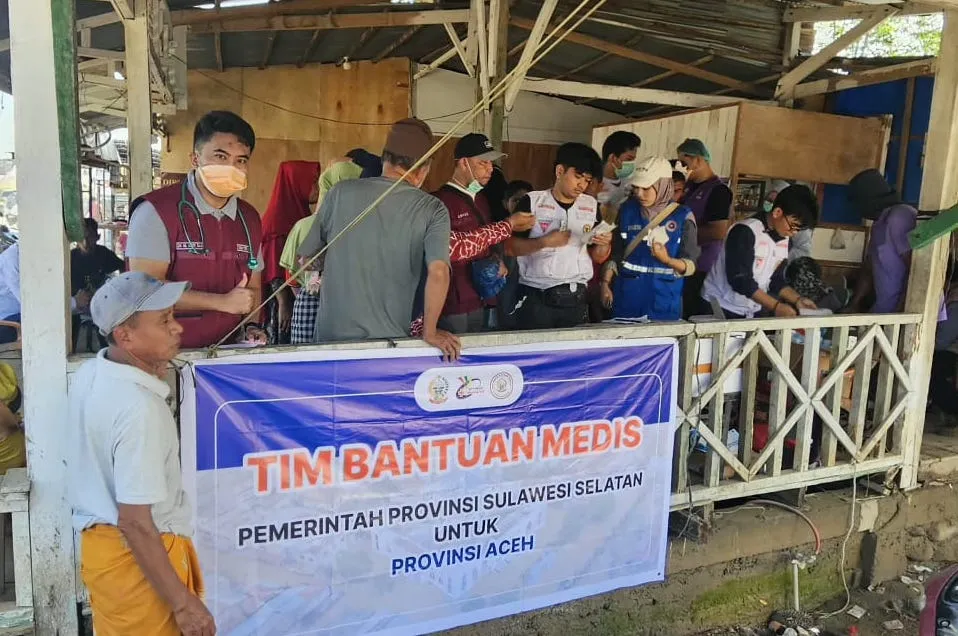 Tim Medis Sulsel Layani 2.177 Pasien Selama Masa Tanggap Darurat di Aceh Tamiang