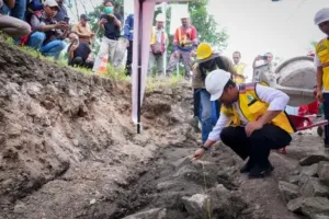Gubernur Sulsel Groundbreaking Paket 4 MYC Konektivitas Jalan di Wajo, Soppeng, Barru, Sidrap, dan Bone