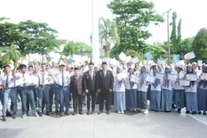 70 Anggota Paskibraka Terima Beasiswa dari Pemkab Enrekang