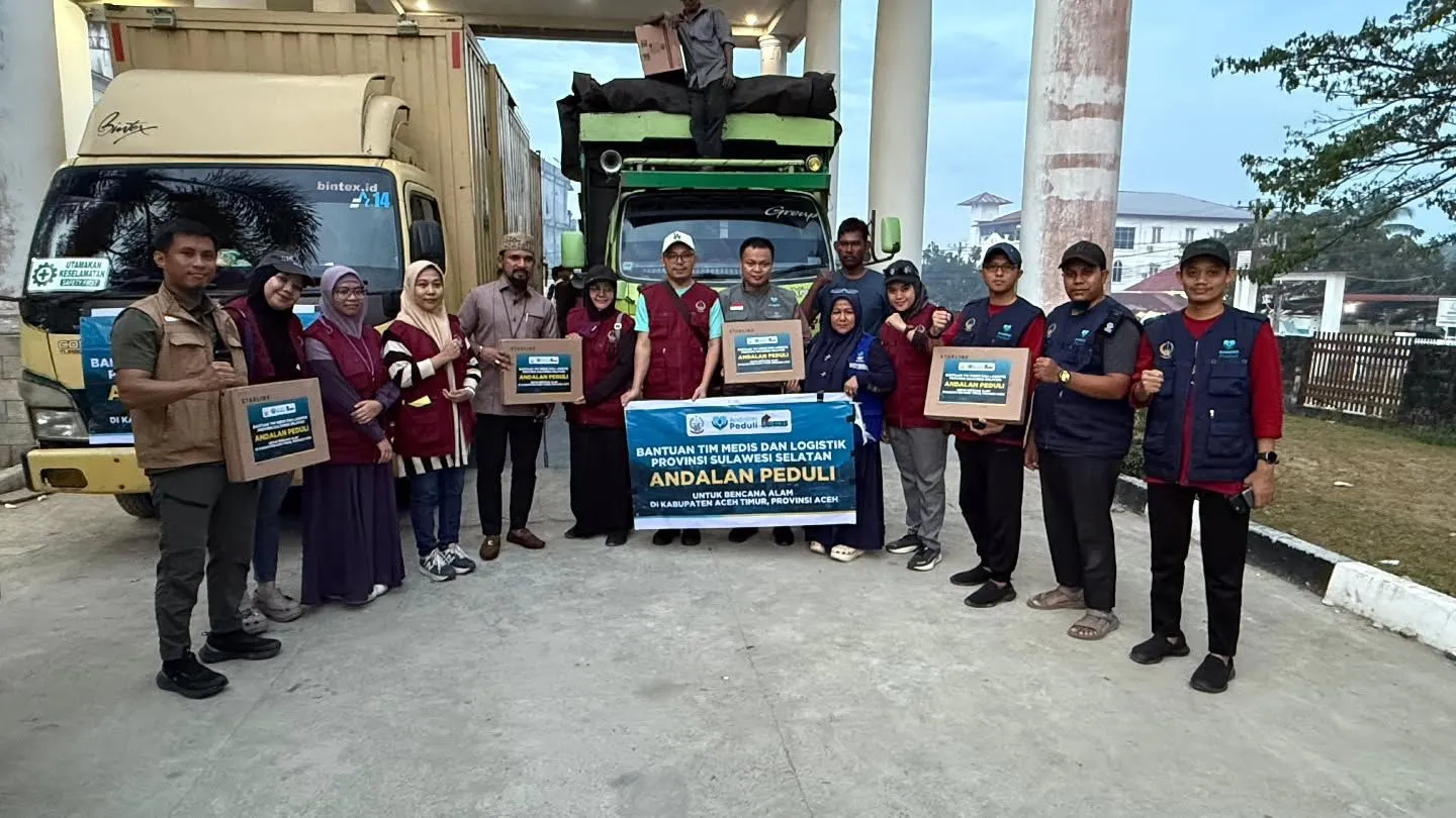 Gubernur Sulsel Salurkan Bantuan Lebih Rp1 Miliar dan Kirim Tim Kemanusiaan ke Aceh Timur