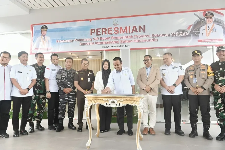 Rammang-Rammang VIP Room di Bandara Hasanuddin, Gerbang Promosi Pariwisata Sulsel dan Penguat Koordinasi Pusat-Daerah