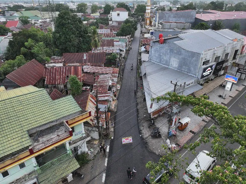 Gubernur Sulsel Resmikan Jalan Andalas, Jalan Bali dan Jalan Langsat di Kabupaten Bone
