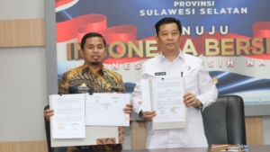 Wali Kota Parepare TSM Teken MoU dengan BNNP Sulsel, Tegaskan Komitmen Berantas Narkoba