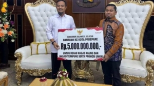 Bantuan Rp5 Miliar Dorong Parepare Perkuat Sektor Keagamaan dan Ekonomi