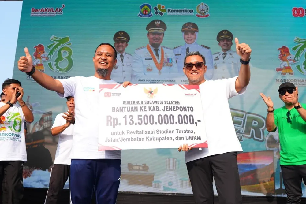 Didukung Bantuan Keuangan Pemprov Sulsel, Pembangunan Stadion Turatea Jeneponto Masuki Tahap Akhir