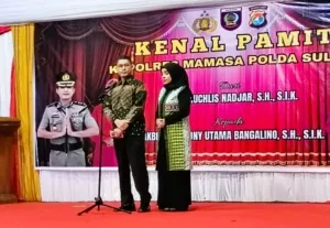 Bupati Mamasa Gelar Kenal Pamit Kapolres Mamasa