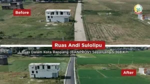 Lewat Bantuan Keuangan Provinsi, Gubernur Sulsel: Jalan Kota Sidrap hingga Tellu Limpoe Sudah Rampung