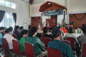 Keluarga Besar Kodim 1414 Tana Toraja Gelar Ibadah Natal Bersama