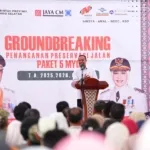 Gubernur Sulsel Ground Breaking Jalan Paket 5 MYP Rp383 Miliar di Poros Tanabatue-Palattae Bone