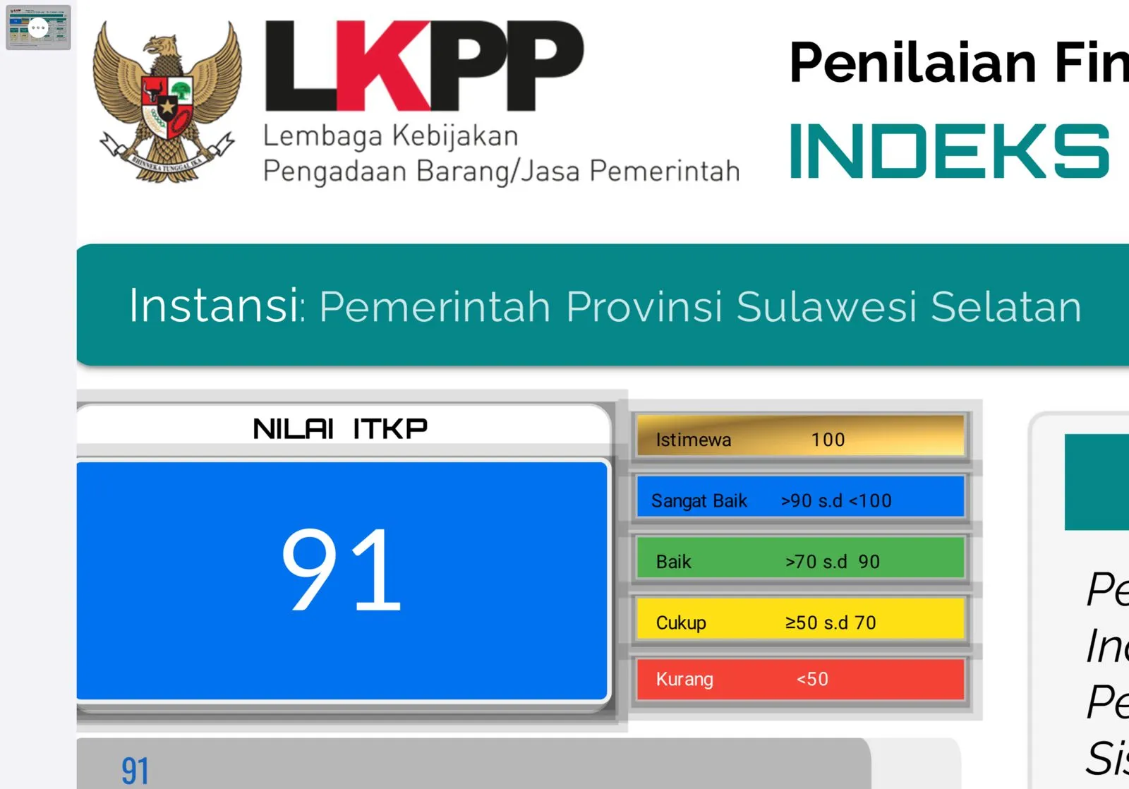 LKPP RI Akui Tata Kelola PBJ Pemprov Sulsel Sangat Baik, Gubernur: Alhamdulillah OPD Bekerja Optimal