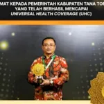 Komitmen Layanan Kesehatan Diakui Nasional, Tana Toraja Raih Penghargaan UHC BPJS Kesehatan 2026