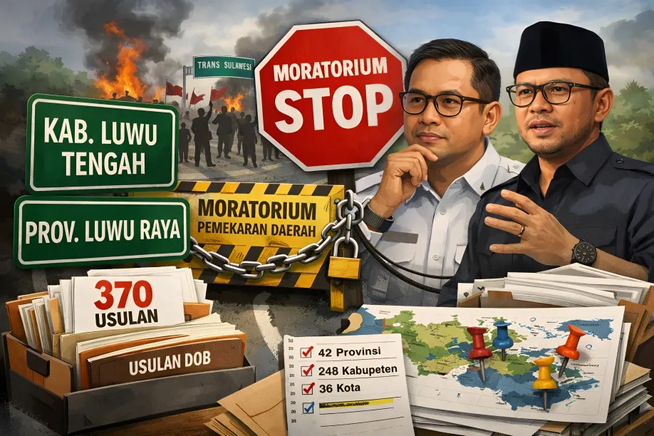 Luwu Tengah dan Luwu Raya Tertahan Moratorium, Kementerian Dalam Negeri Catat 370 Usulan DOB 1 Luwu Tengah dan Luwu Raya Tertahan Moratorium, Kementerian Dalam Negeri Catat 370 Usulan DOB