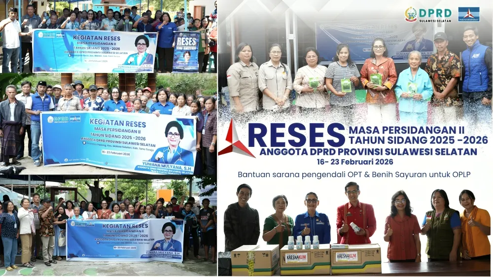 Turun ke 9 Titik Reses di Tana Toraja, Yuniana Mulyana Dorong Produktivitas Petani dan Kesejahteraan Warga
