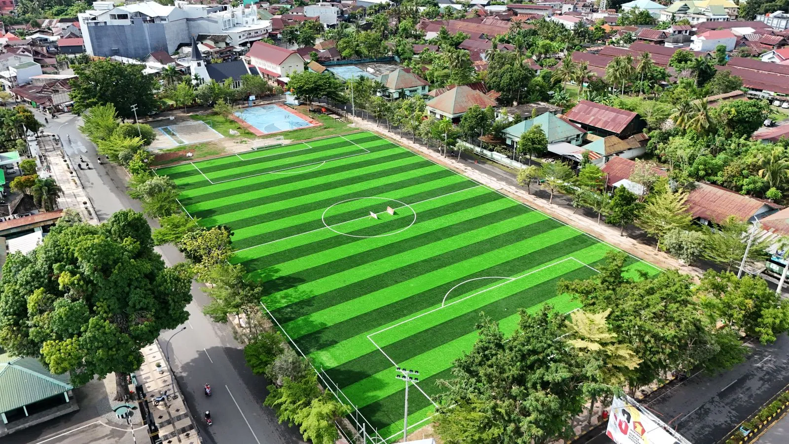 Gubernur Sulsel Resmikan Lapangan Gaspa Palopo, Dorong Warga Aktif Berolahraga