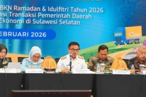 Sekda Sulsel Pimpin HLM TPID dan TP2DD, Perkuat Koordinasi Jelang Ramadan–Idulfitri 2026
